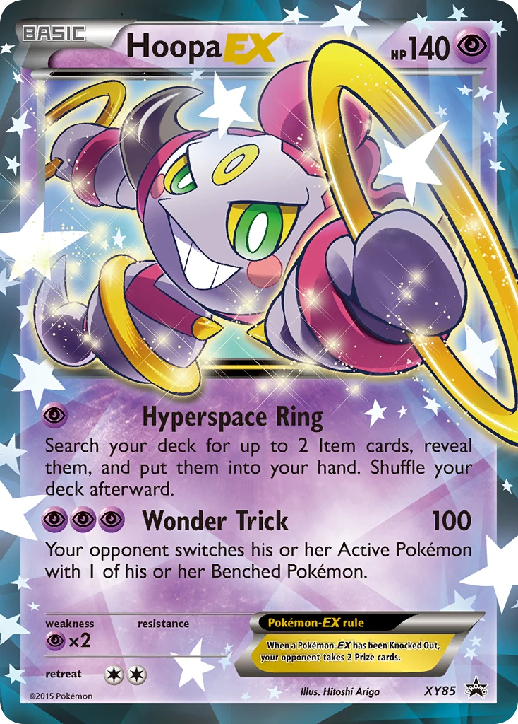 Hoopa-EX – XY Black Star Promos XY85