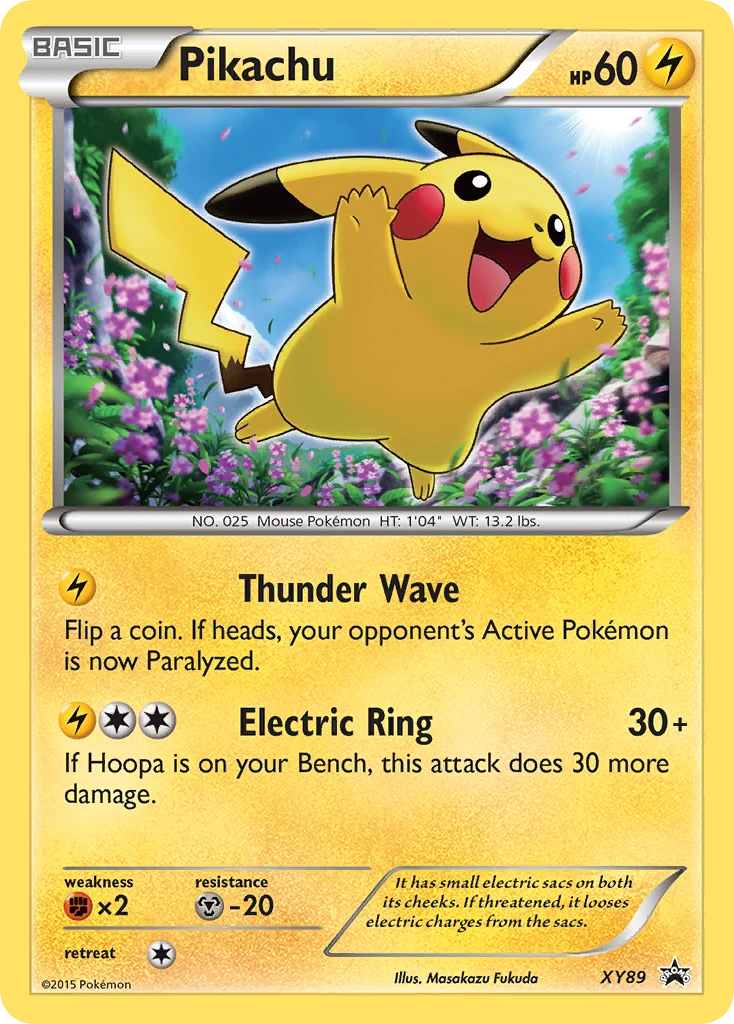 Pikachu – XY Black Star Promos XY89