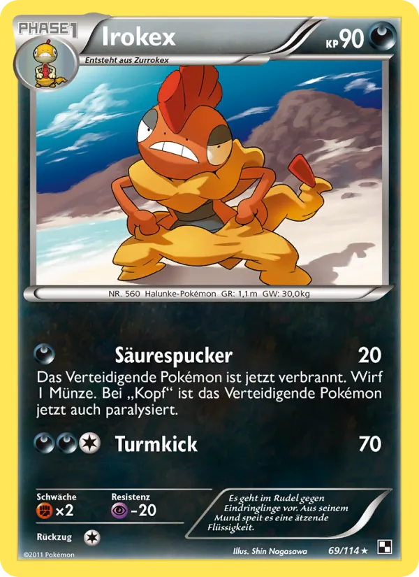 Irokex – Schwarz & Weiß 69