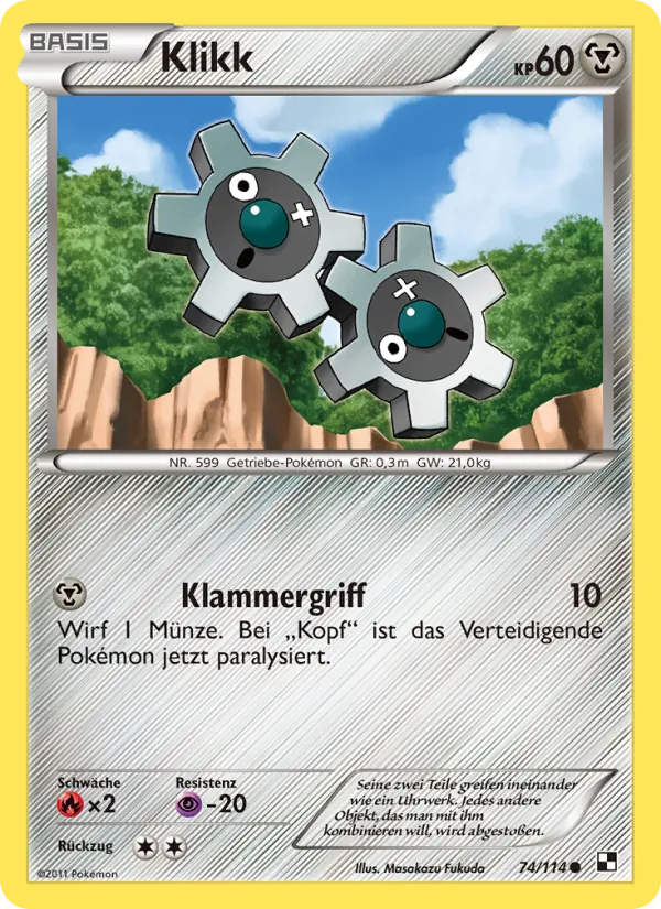 Klikk – Schwarz & Weiß 74