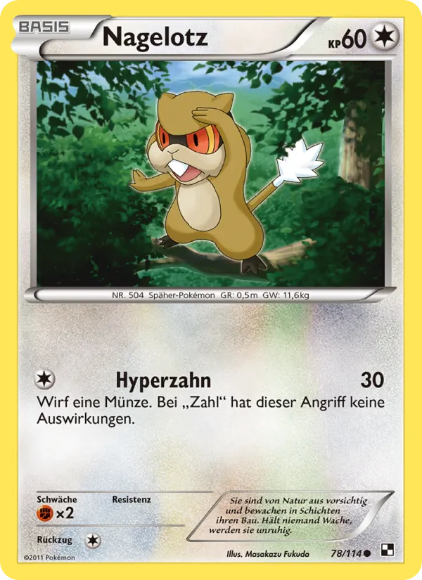 Nagelotz – Schwarz & Weiß 78