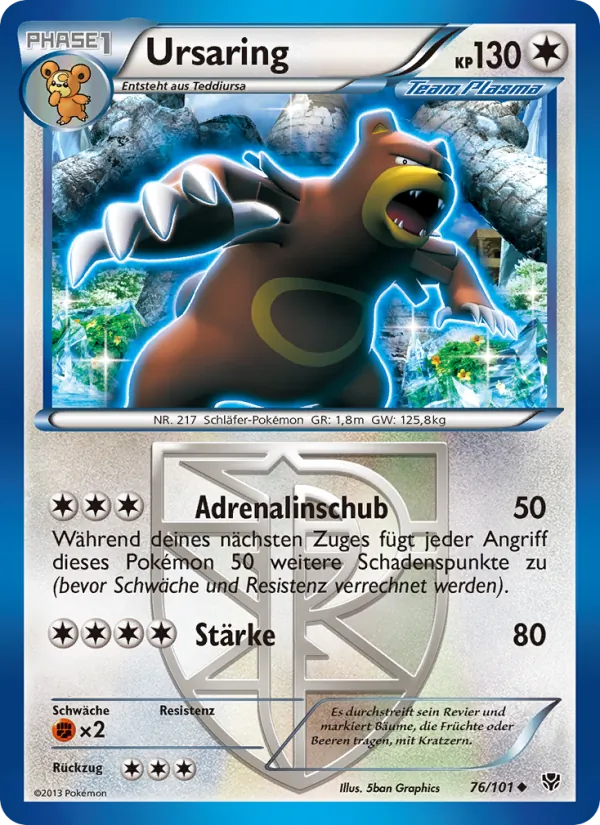 Ursaring – Plasma-Blaster 76