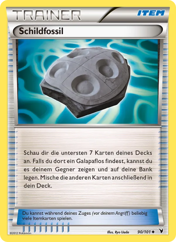 Schildfossil – Königliche Siege 90