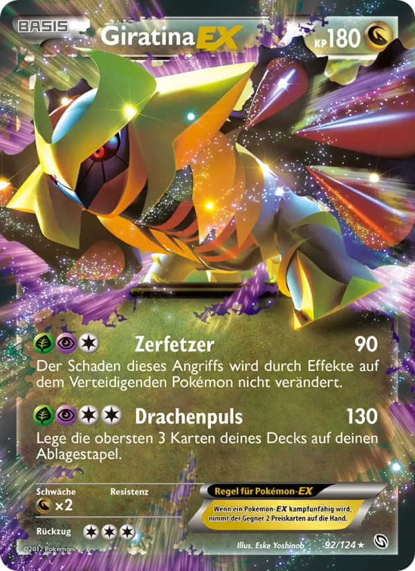 Giratina-EX – Hoheit der Drachen 92