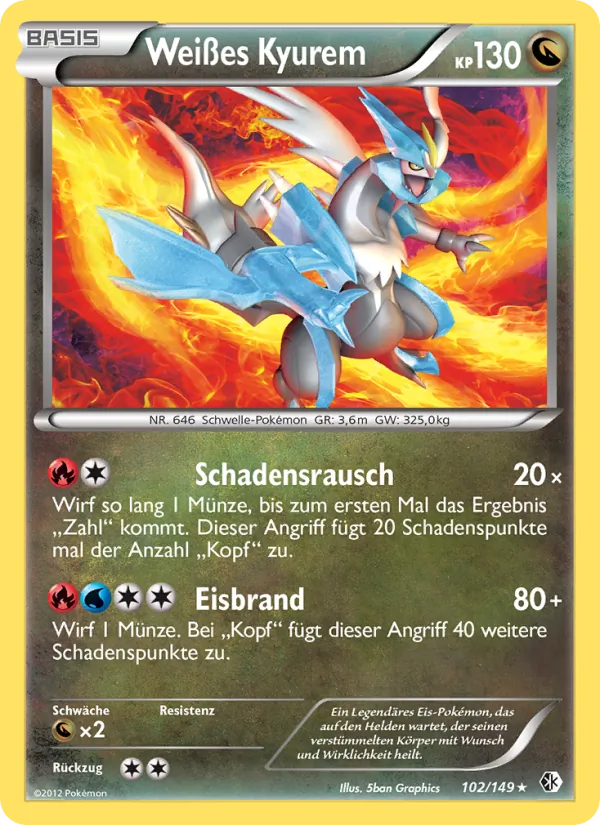 Weißes Kyurem – Überschrittene Schwellen 102