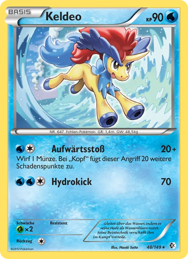 Keldeo – Überschrittene Schwellen 48