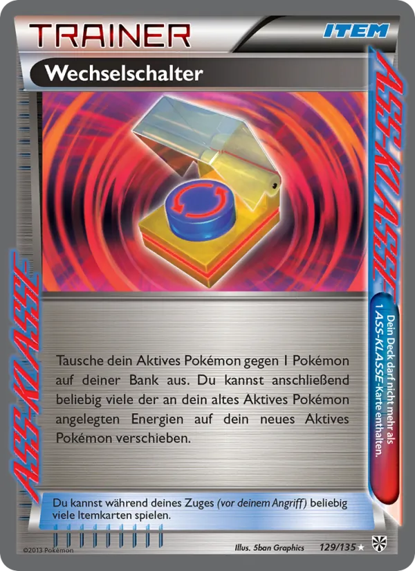 Wechselschalter – Plasma-Sturm 129