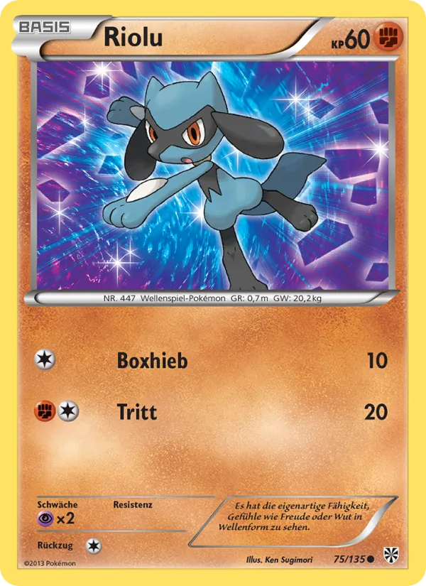 Riolu – Plasma-Sturm 75