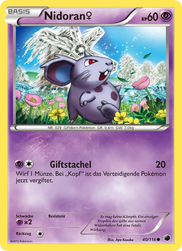 Nidoran♀ – Plasma-Frost 40