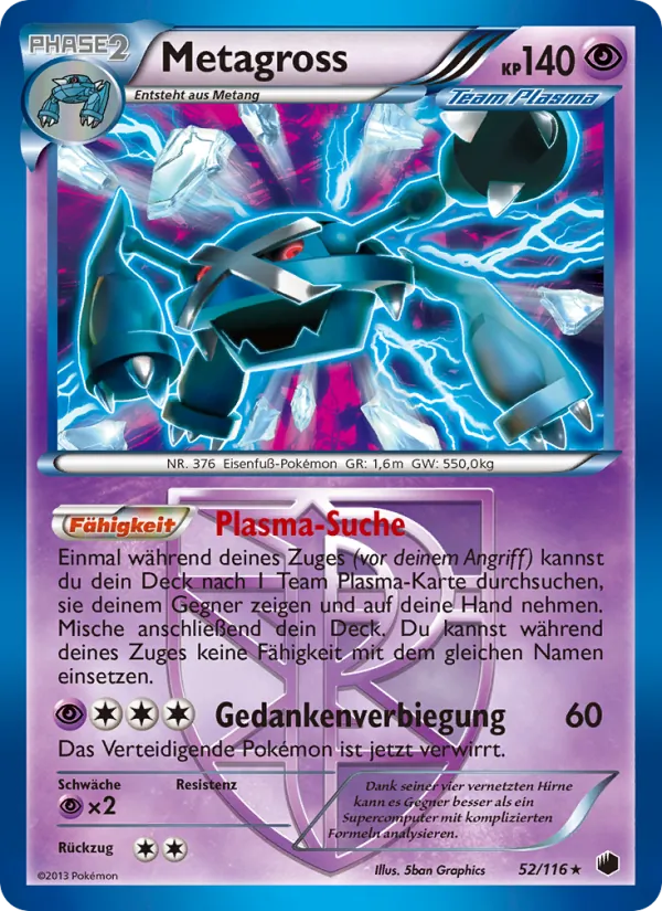Metagross – Plasma-Frost 52