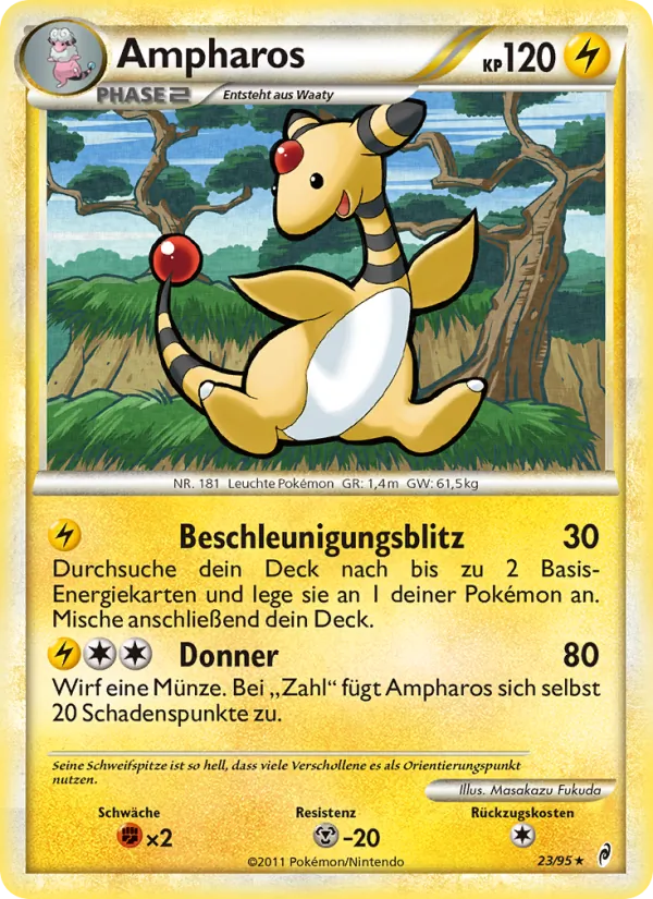 Ampharos – Ruf der Legenden 23