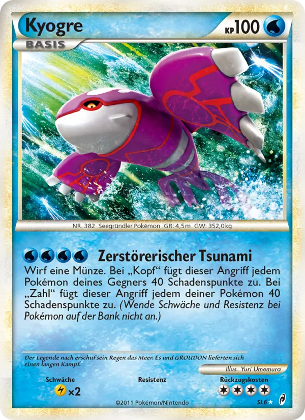 Kyogre – Ruf der Legenden SL6