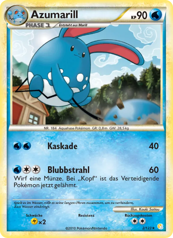 Azumarill – HeartGold SoulSilver 2