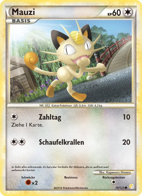 Mauzi – HeartGold SoulSilver 75