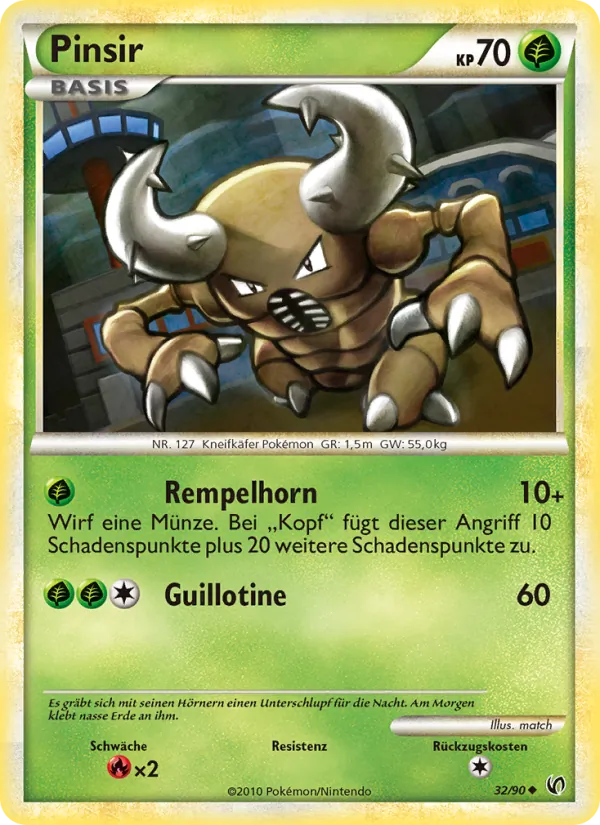 Pinsir – Unerschrocken 32