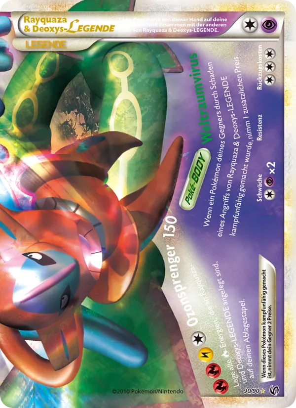 Rayquaza & Deoxys LEGENDE – Unerschrocken 90
