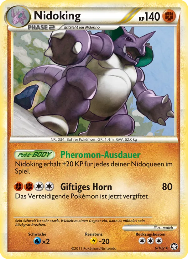 Nidoking – Triumph 6