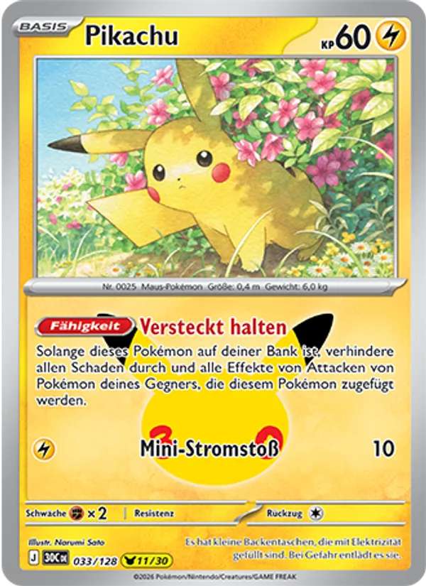 Pikachu – 30 Jahre 33