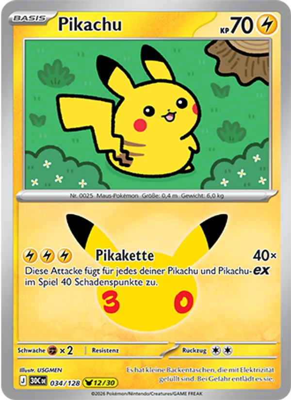 Pikachu – 30 Jahre 34