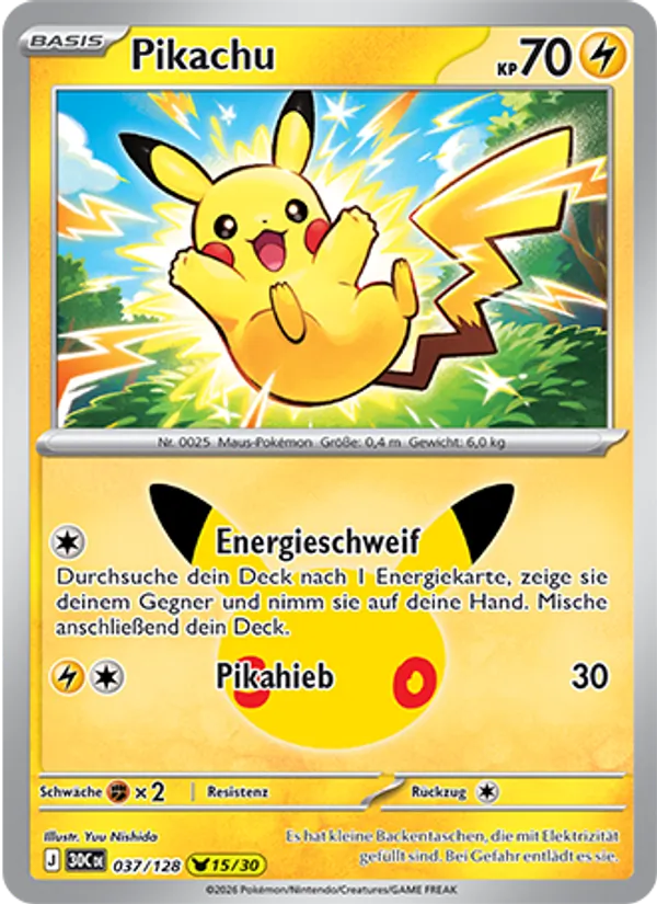 Pikachu – 30 Jahre 37