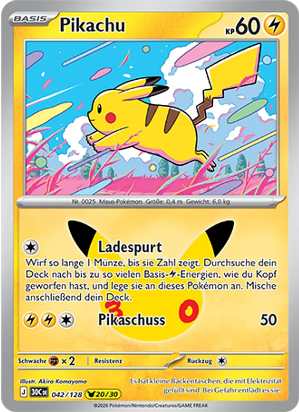 Pikachu – 30 Jahre 42