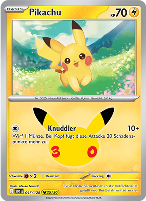 Pikachu – 30 Jahre 47