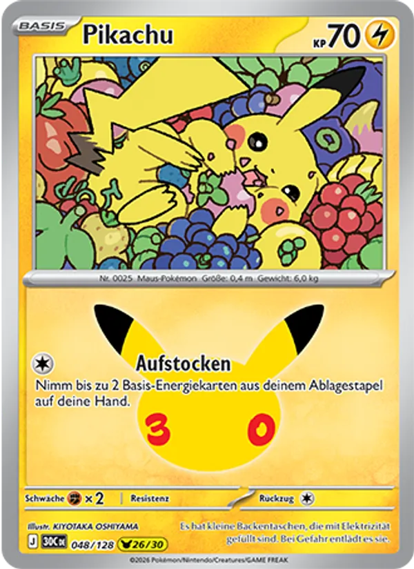 Pikachu – 30 Jahre 48
