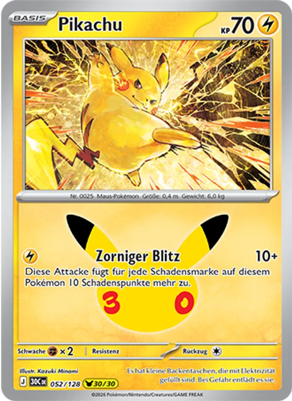 Pikachu – 30 Jahre 52