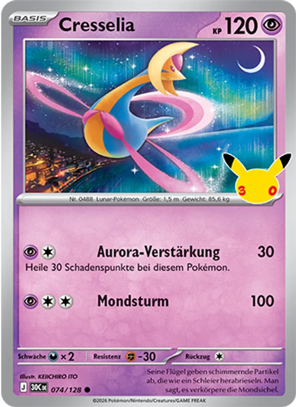 Cresselia – 30 Jahre 74