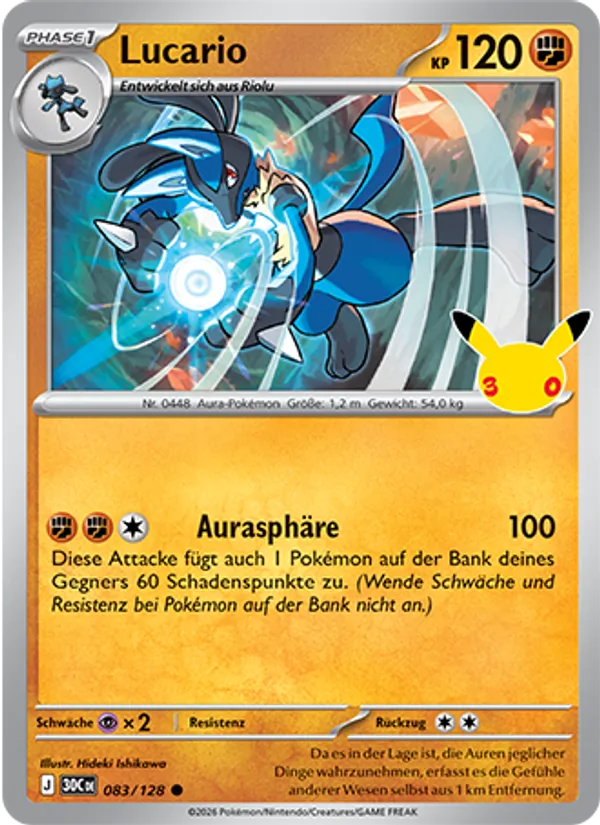 Lucario – 30 Jahre 83