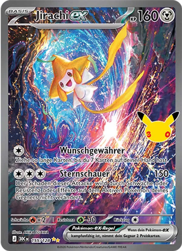 Jirachi-ex – 30 Jahre 155