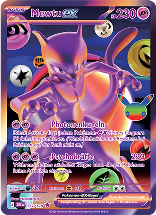 Mewtu-ex – 30 Jahre 157