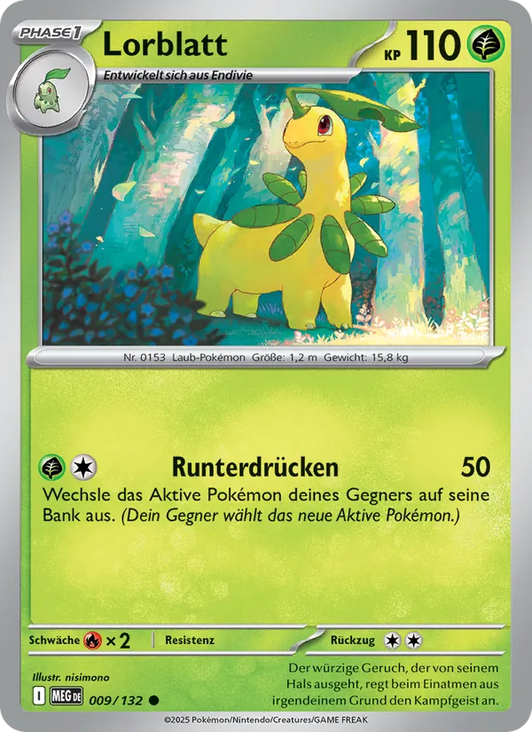 Lorblatt – Mega-Entwicklung 9