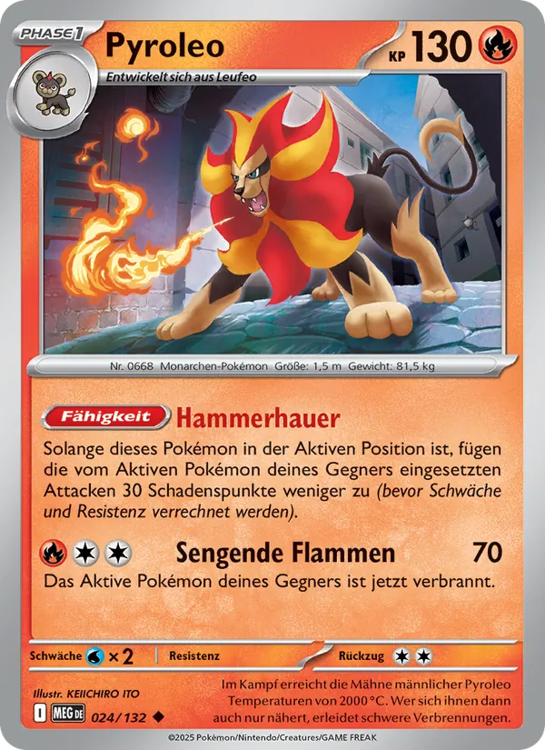 Pyroleo – Mega-Entwicklung 24