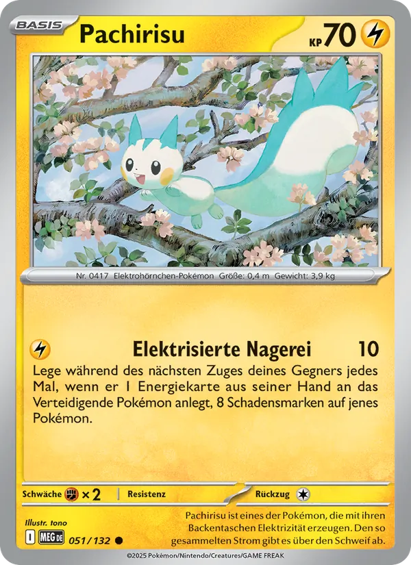 Pachirisu – Mega-Entwicklung 51