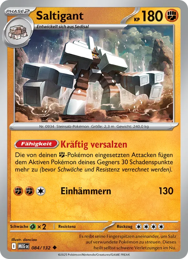 Saltigant – Mega-Entwicklung 84