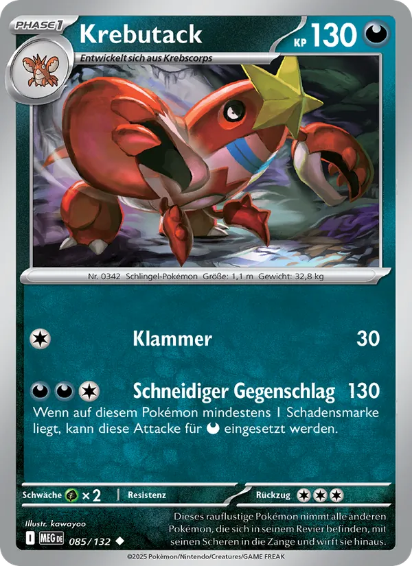 Krebutack – Mega-Entwicklung 85