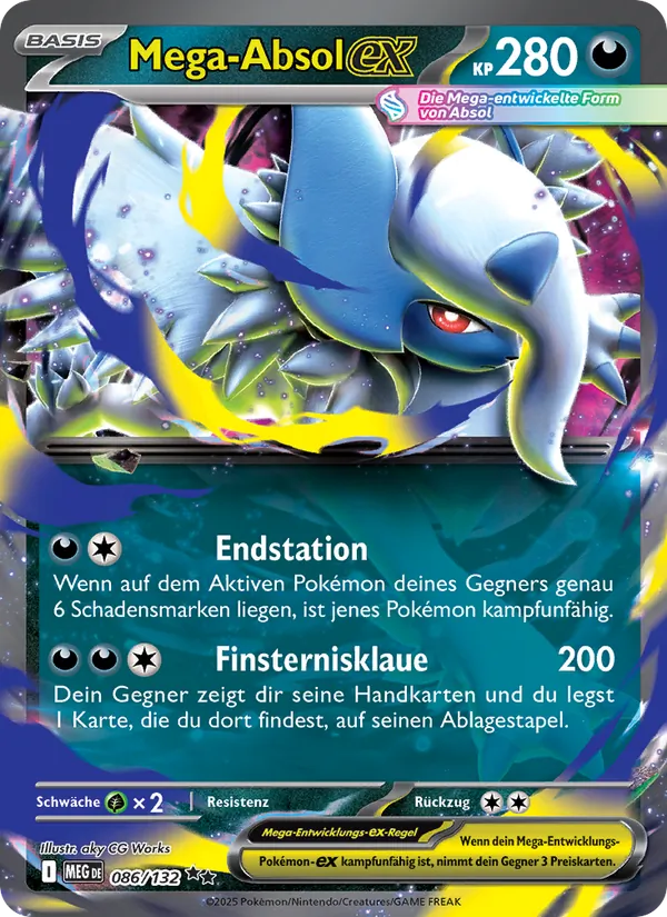 Mega-Absol-ex – Mega-Entwicklung 86