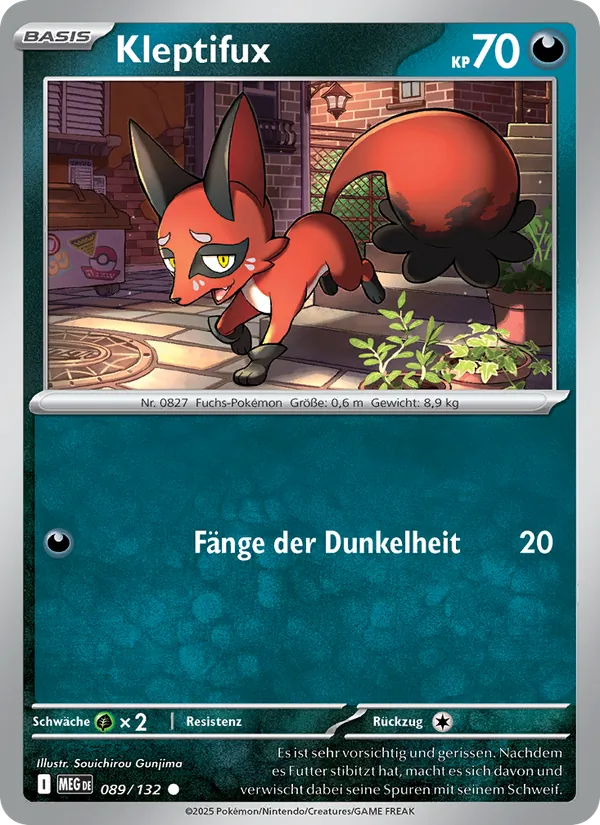 Kleptifux – Mega-Entwicklung 89