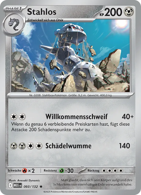 Stahlos – Mega-Entwicklung 93