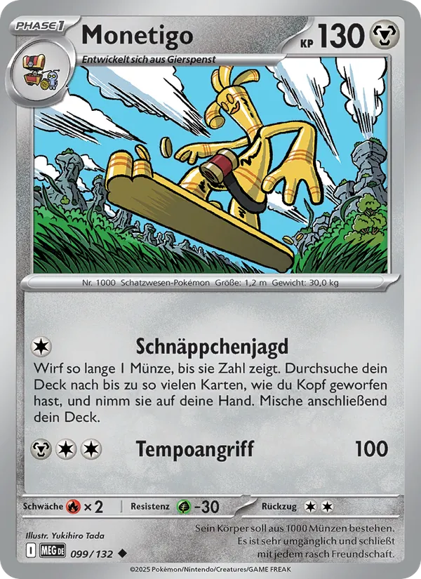 Monetigo – Mega-Entwicklung 99