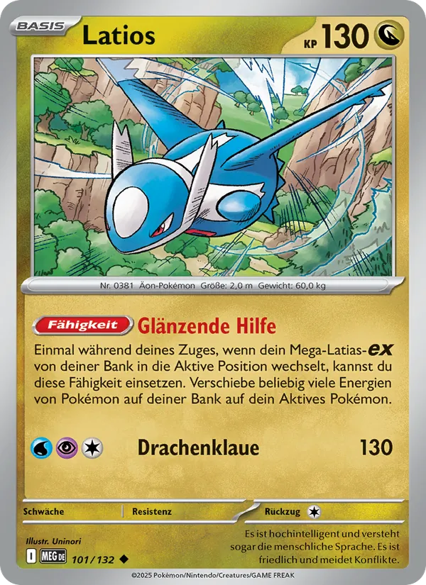 Latios – Mega-Entwicklung 101