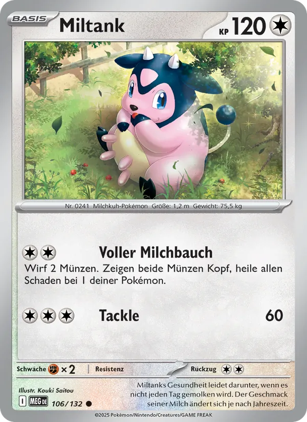 Miltank – Mega-Entwicklung 106