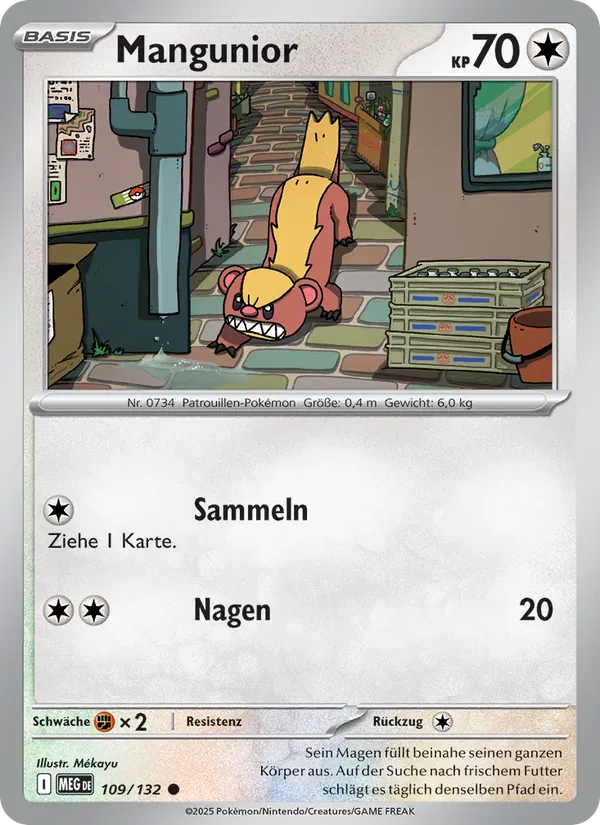 Mangunior – Mega-Entwicklung 109