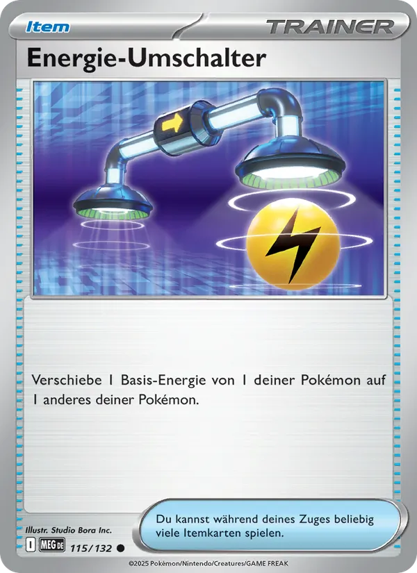 Energie-Umschalter – Mega-Entwicklung 115