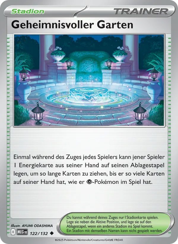Geheimnisvoller Garten – Mega-Entwicklung 122