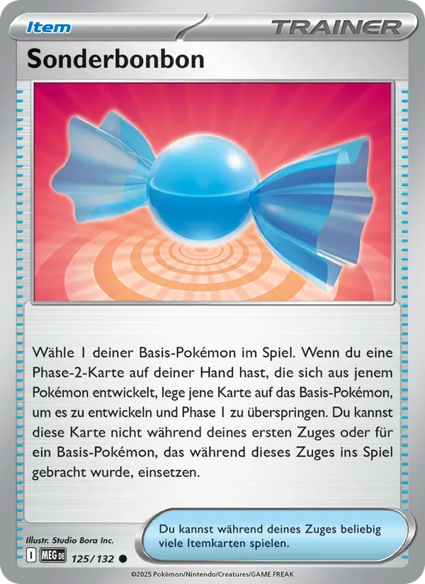 Sonderbonbon – Mega-Entwicklung 125