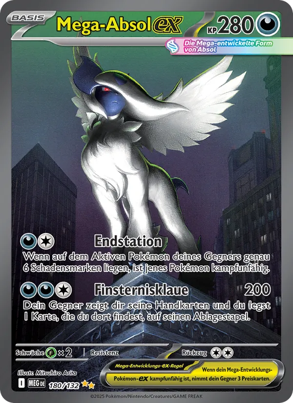 Mega-Absol-ex – Mega-Entwicklung 180