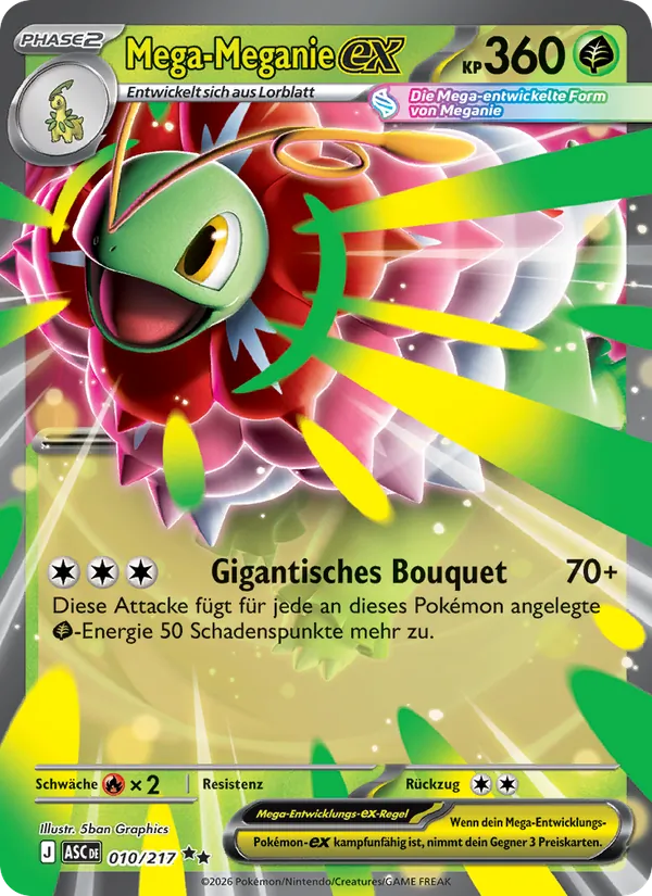 Mega-Meganie-ex – Erhabene Helden 10