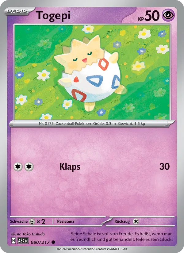 Togepi – Erhabene Helden 80